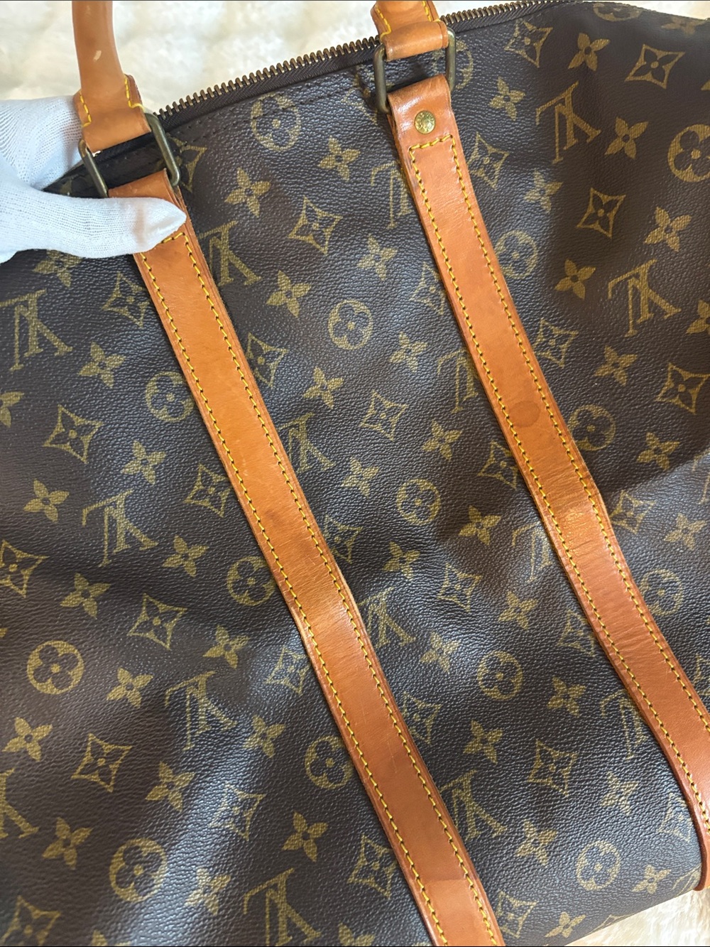 Vintage Louis Vuitton Monogram Keepall 45 Travel Duffle - Picture 10 of 17